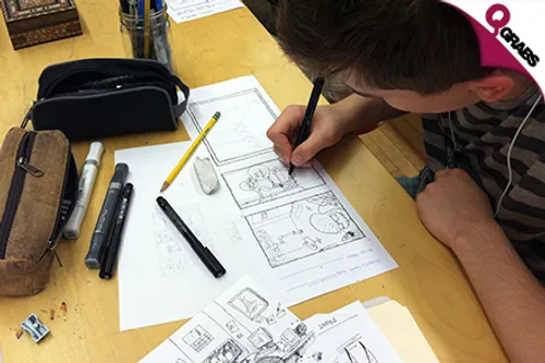 For QR128 Draw Out Your Imagination with an Online Introduction Course to Cartooning! (QR2181 Value)